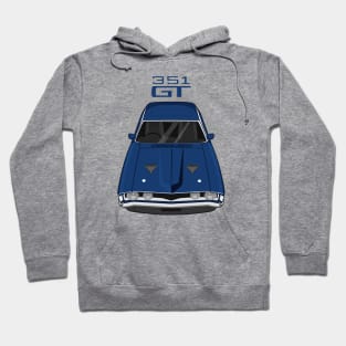 Ford Falcon XA GT 351 - Dark Blue Hoodie